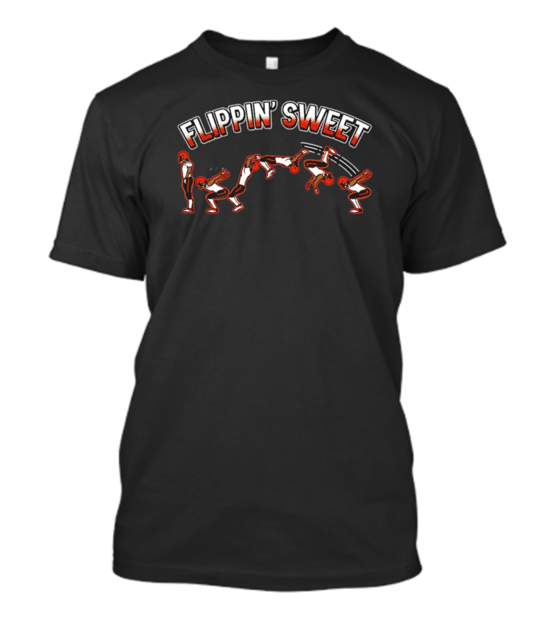 Flippin’ Sweet Cincinnati Bengals Football Acrobatics T-Shirt