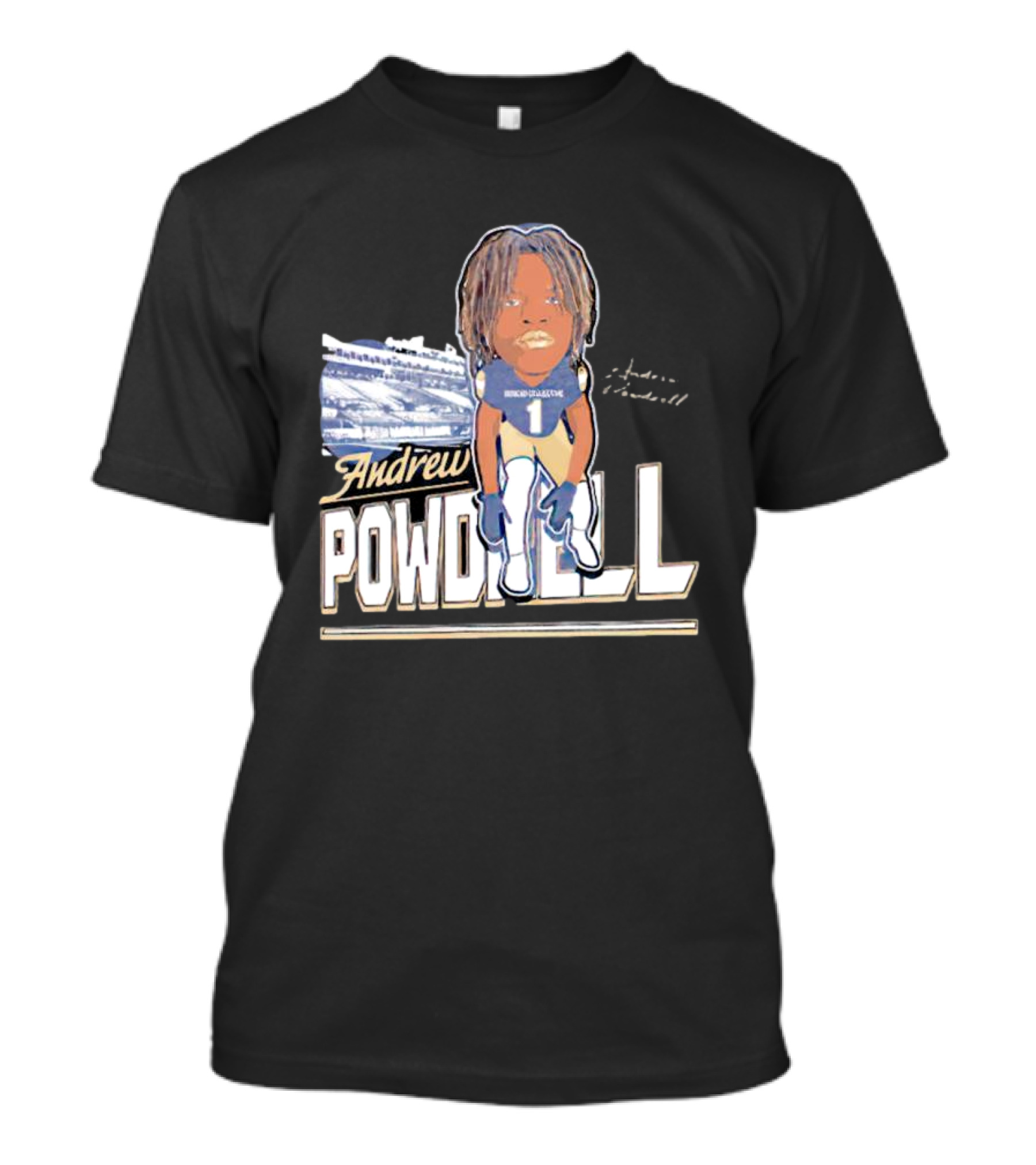 Andrew Powdrell Number 1 Honor Groundstone Signature T-Shirt