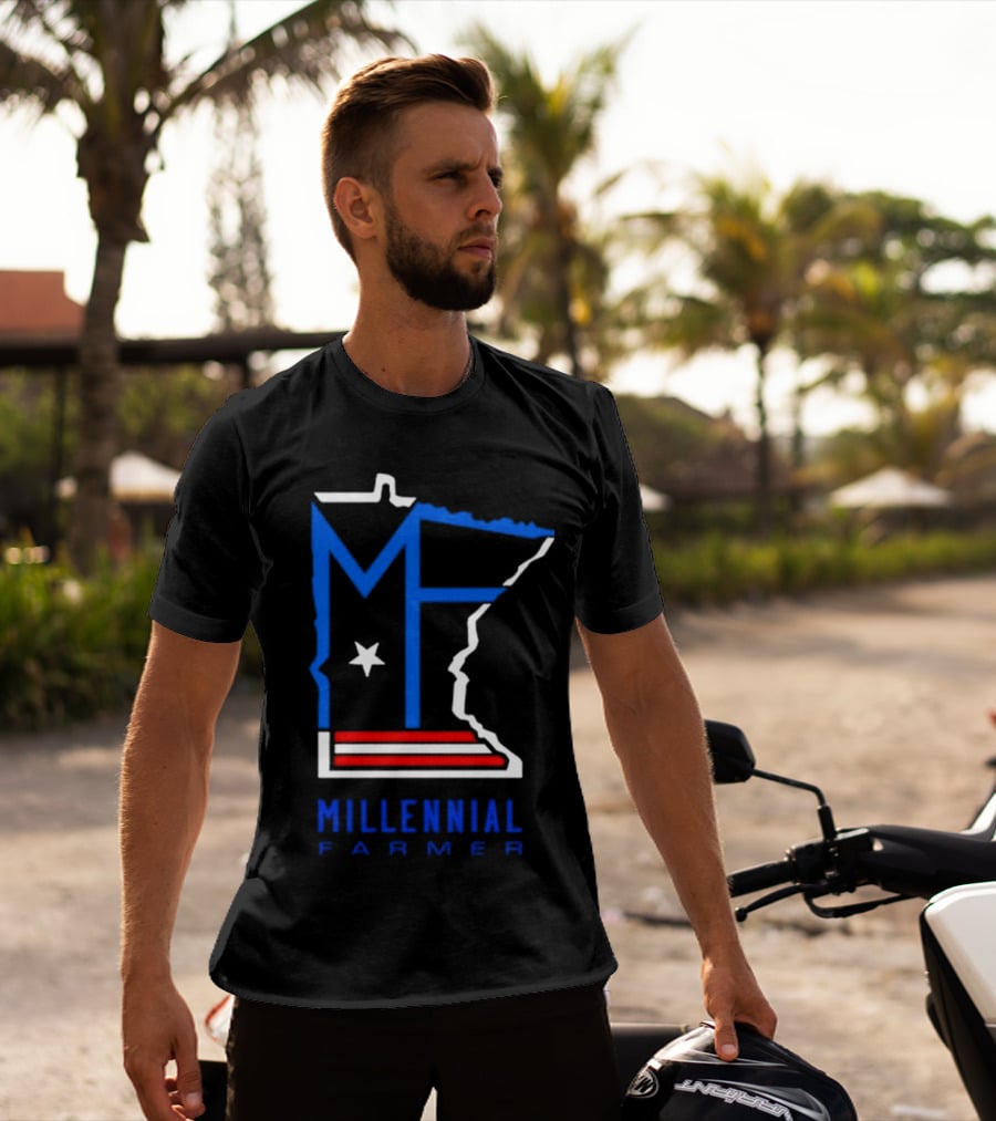 Millennial Farmer RWB Minnesota T-Shirt
