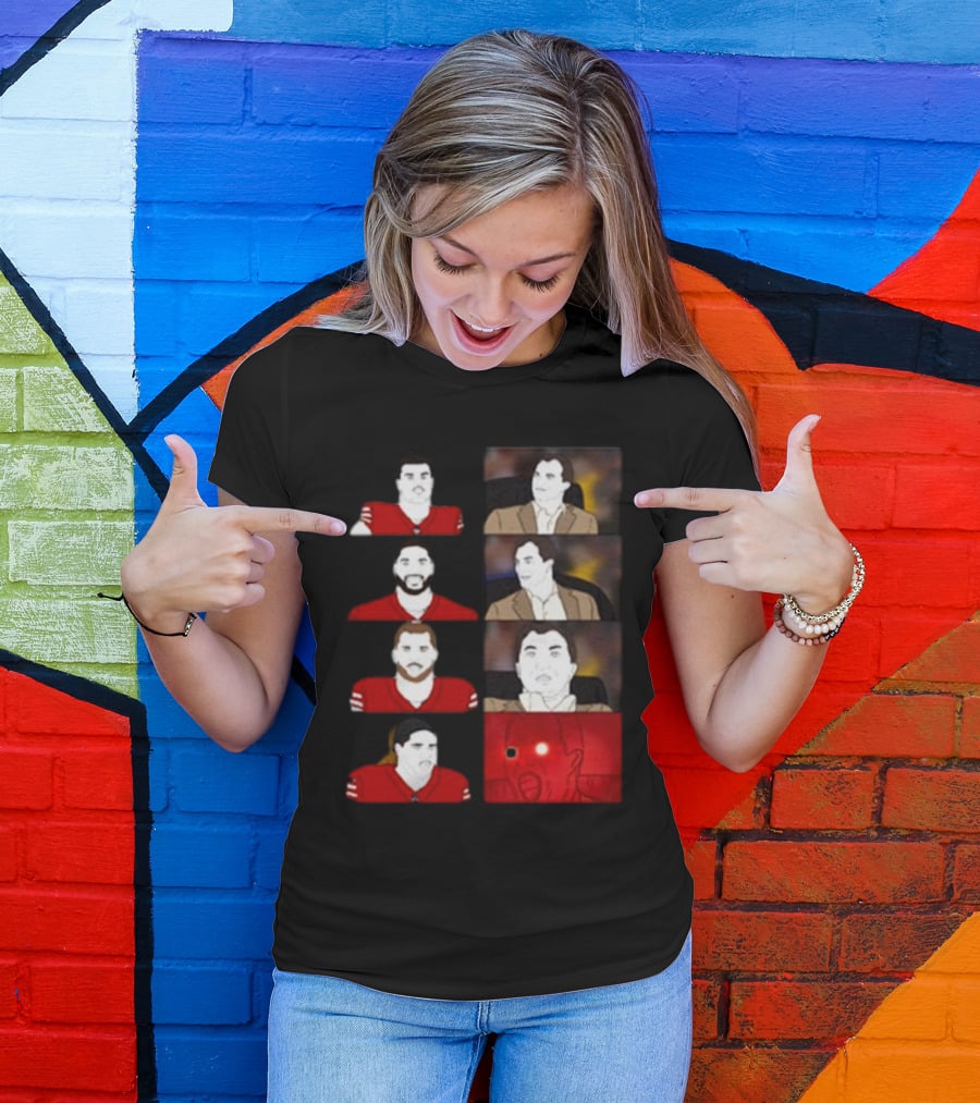 Rita Oak Mr. McMahon Meme San Francisco 49ers Football Reaction T-Shirt