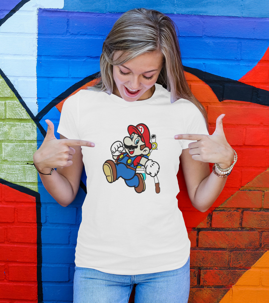 Nintendo Super Mario Brothers ’85 Jumpman Character T-Shirt