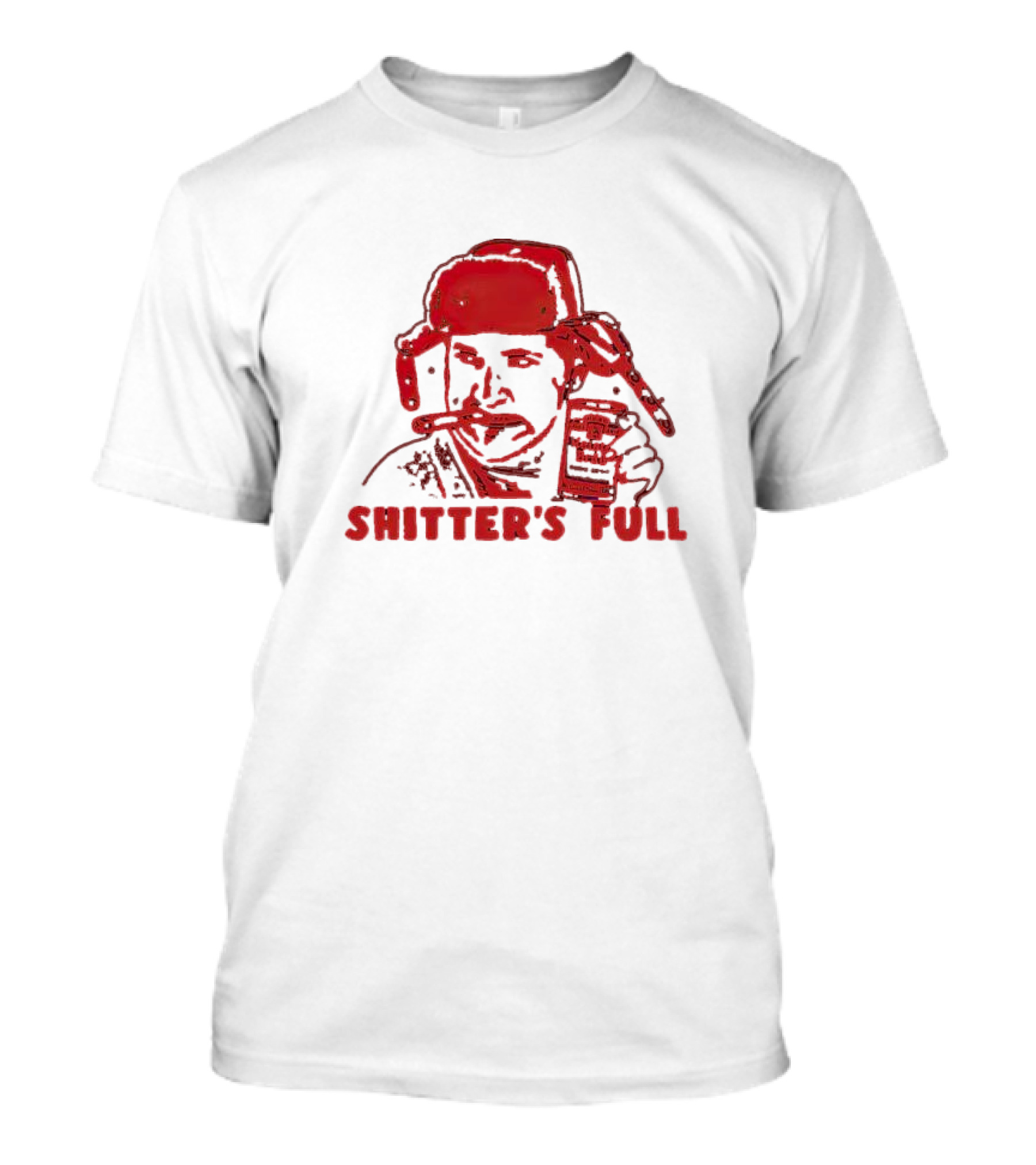 Cousin Eddie Shitter's Full Merry Christmas Beverage T-Shirt