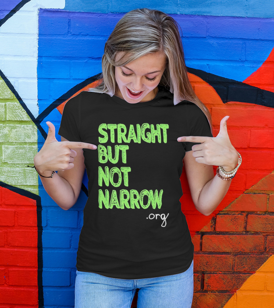 Josh Hutcherson Straight But Not Narrow Support .Org T-Shirt