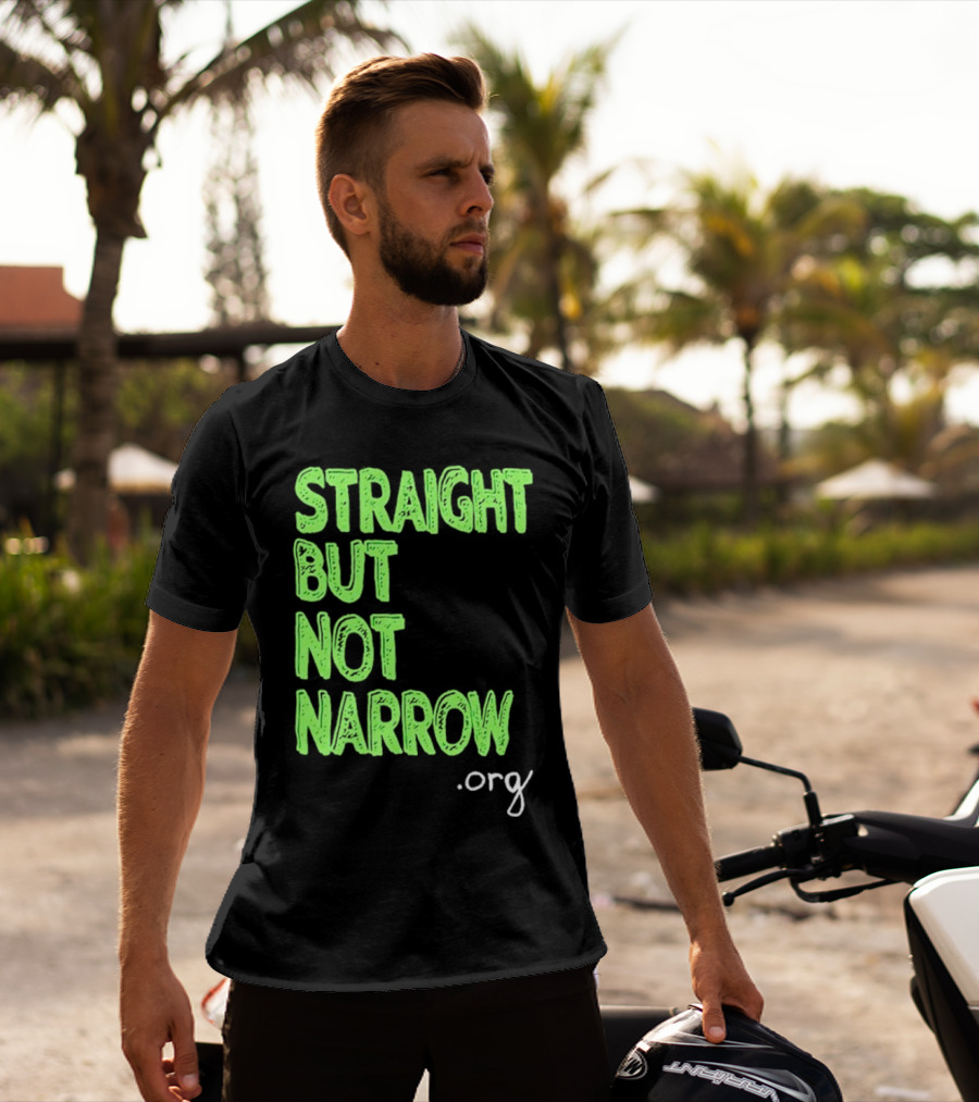 Josh Hutcherson Straight But Not Narrow Support .Org T-Shirt