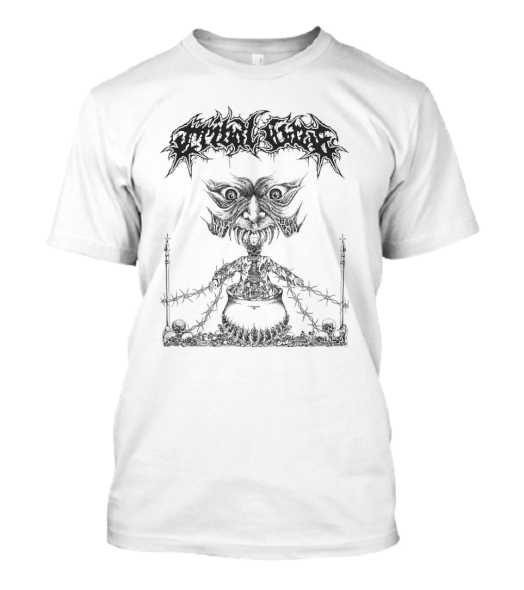 Tribal Gaze Cauldron Eyes And Thorns Mystical T-Shirt