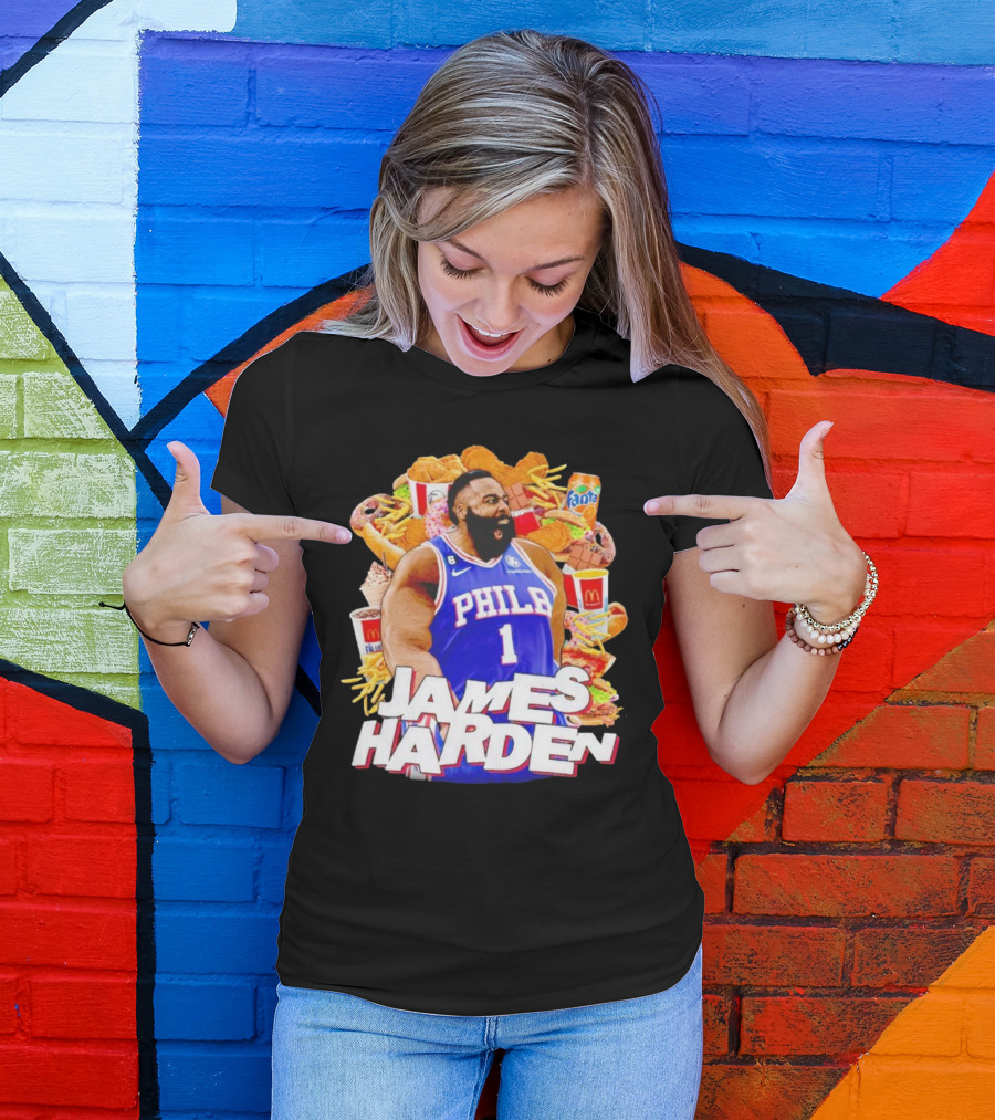 James Harden Philly Fast Food McDonald's Fanta T-Shirt