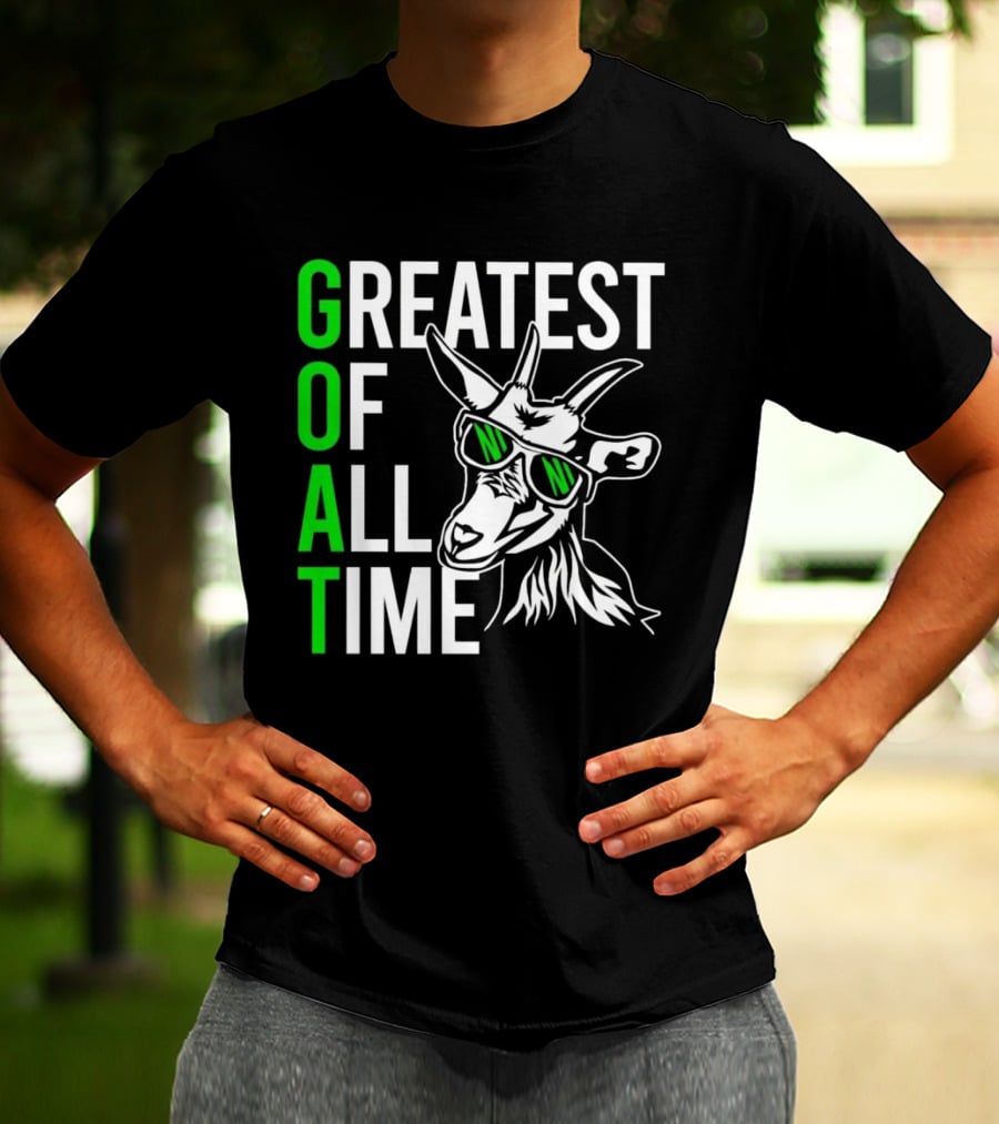 GOAT Greatest Of All Time Cool Sunglasses Goat T-Shirt