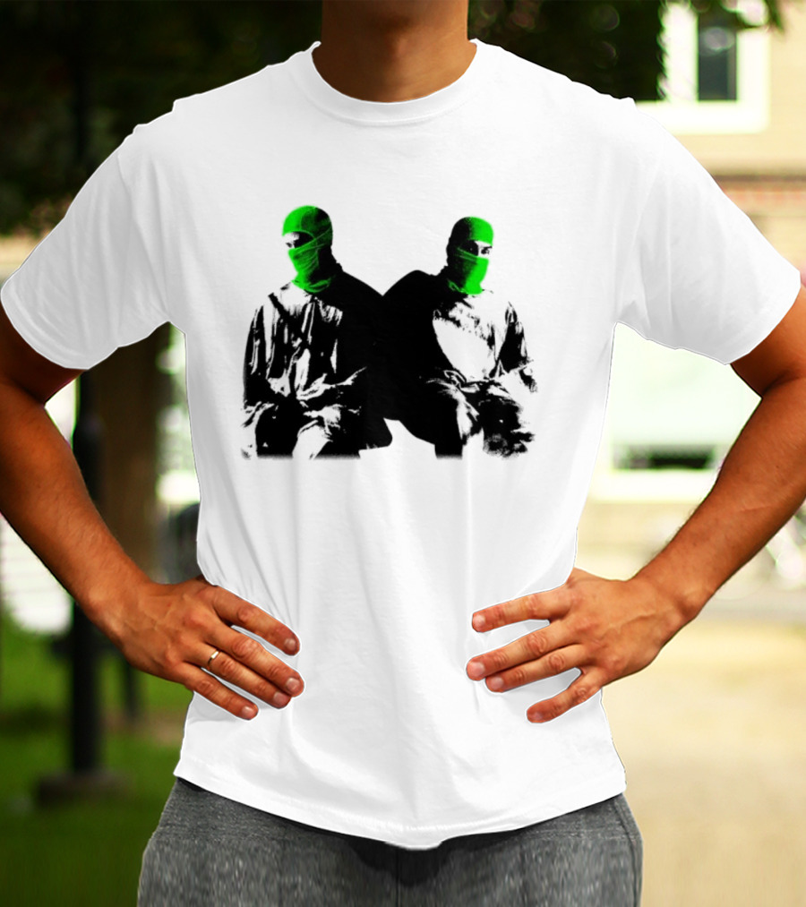 Mansionz Mask Green Neon Duo T-Shirt
