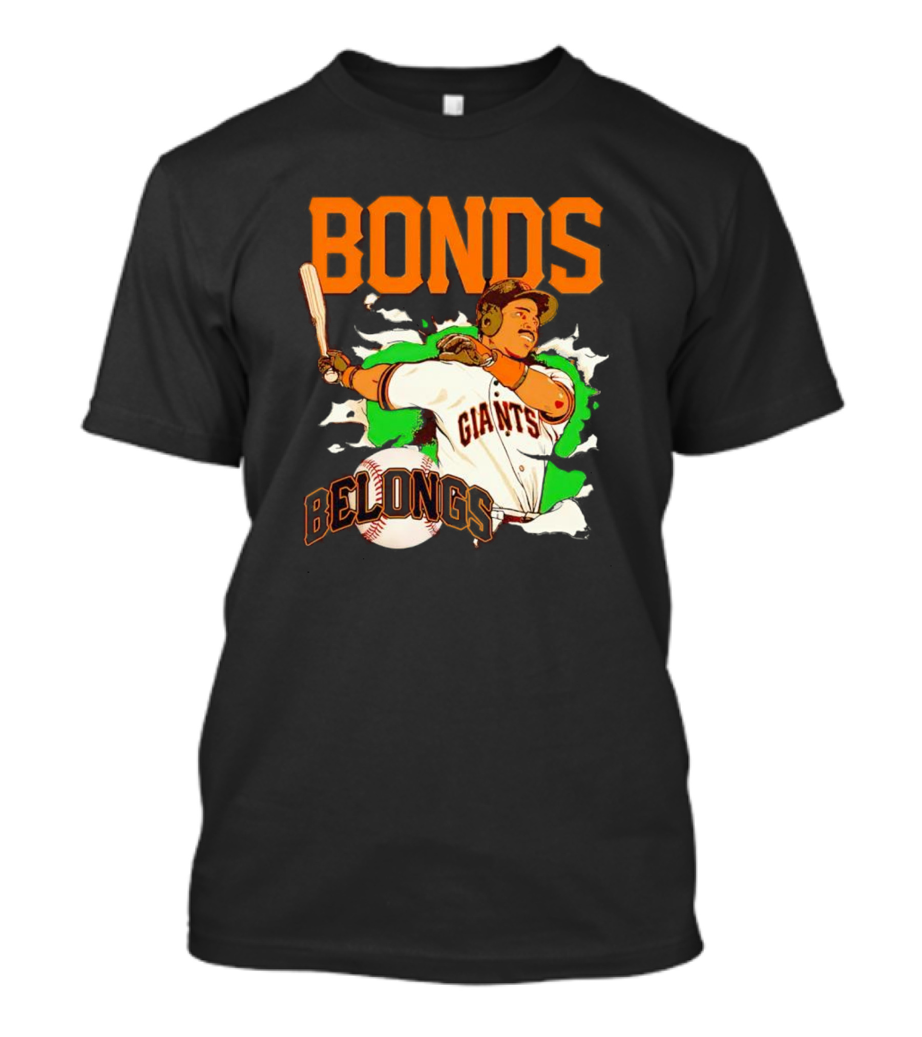 Bonds Giants Belongs T-Shirt