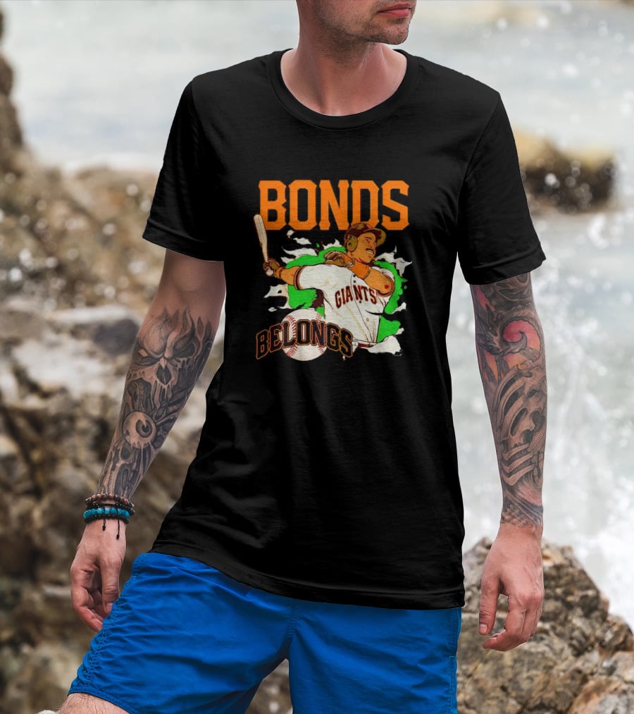 Bonds Giants Belongs T-Shirt
