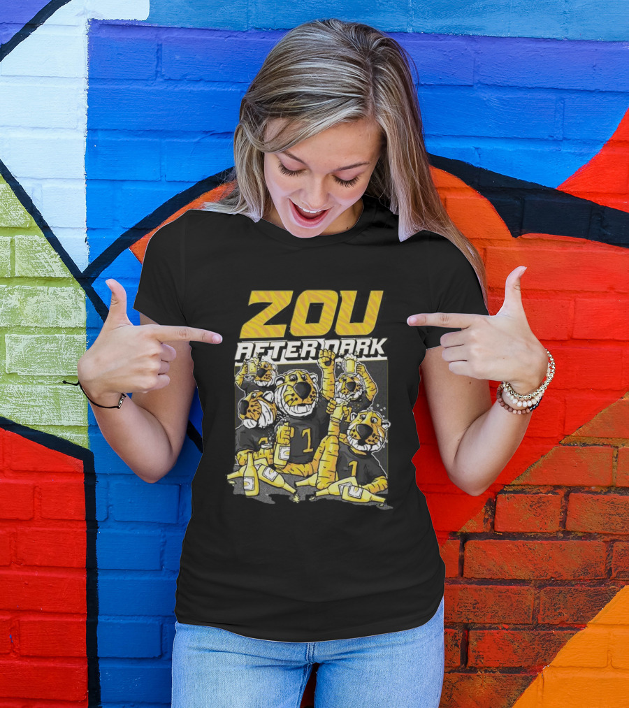 ZOU After Dark Missouri Tigers Party T-Shirt