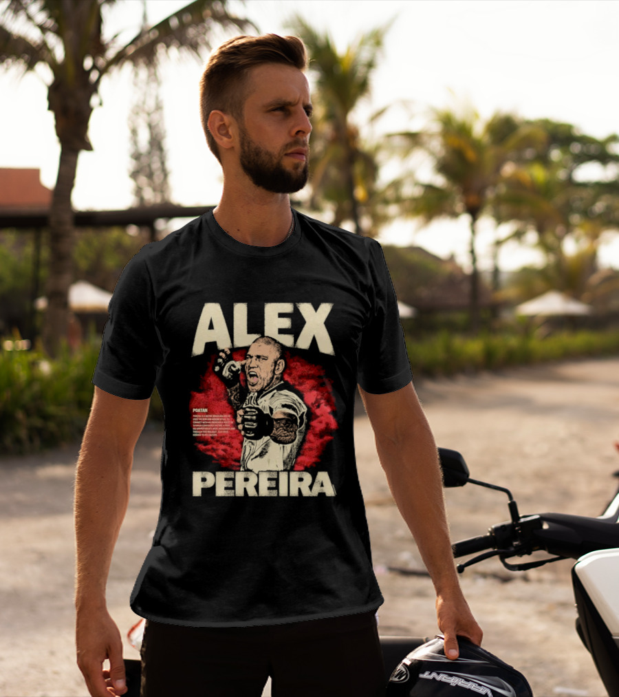 ALEX PEREIRA POATAN Bow And Arrow Fighter T-Shirt