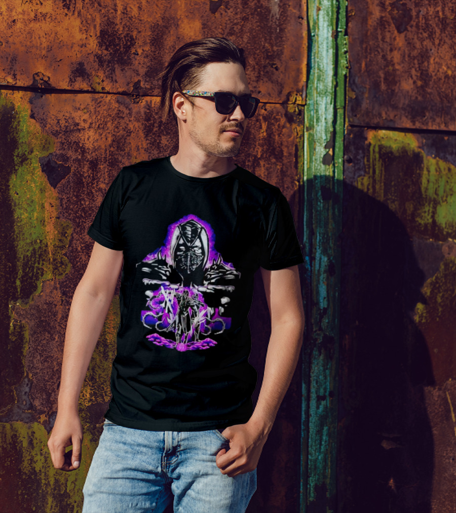 Noob Saibot's Shadow Assault With Purple Aura T-Shirt