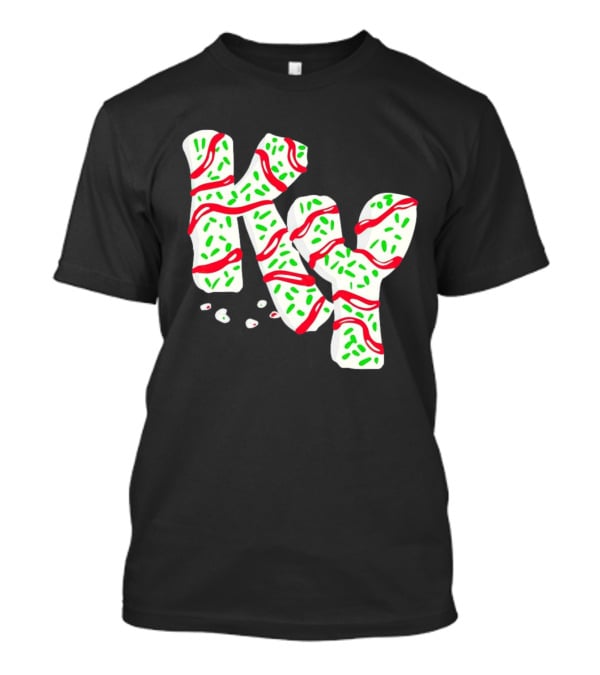 Christmas Treat KY Candy Cane-Inspired T-Shirt