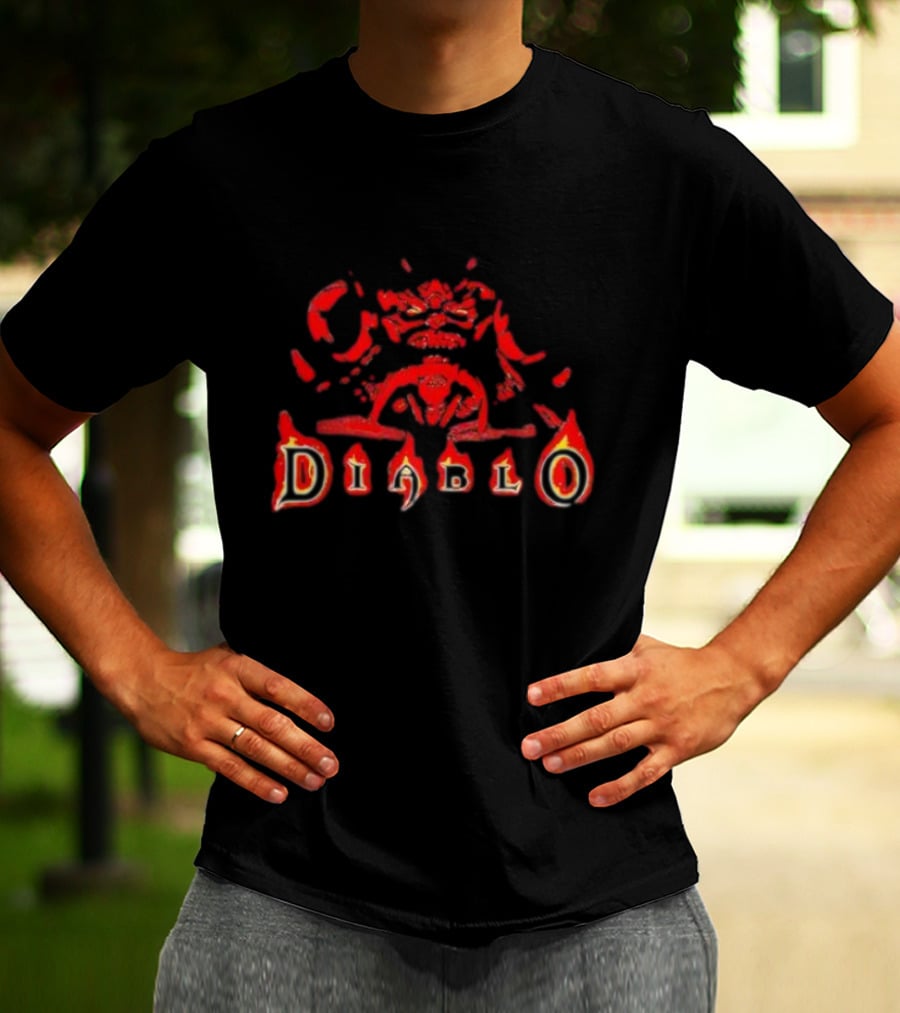 Diablo Better To Die Together Than Face Diablo Alone Red Demon T-Shirt