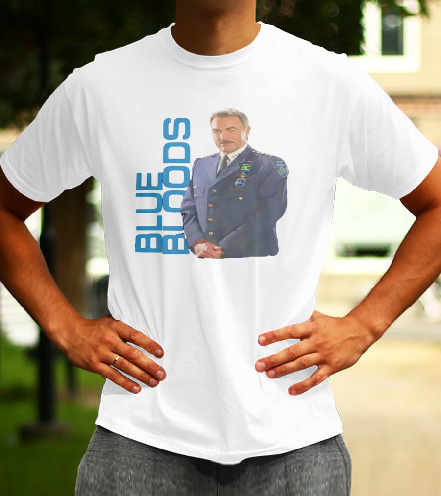 Blue Bloods Tom Selleck Commissioner Frank Reagan T-Shirt
