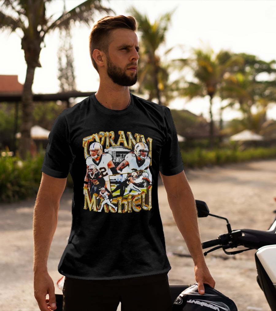 Tyrann Mathieu Football Legends New Orleans Dreams T-Shirt