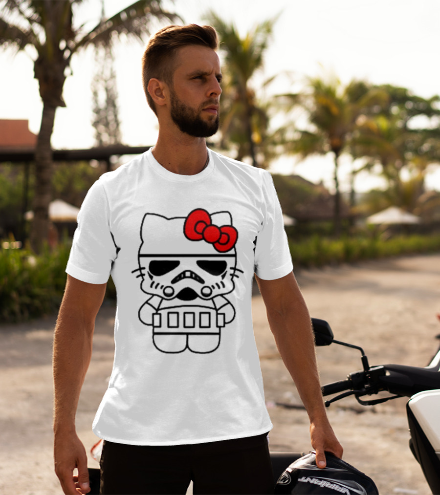 Hello Kitty Star Wars Stormtrooper Crossover T-Shirt