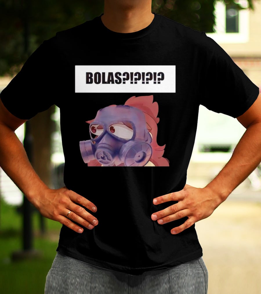 Bolas Jaiden Animations Gas Mask Character Expression T-Shirt
