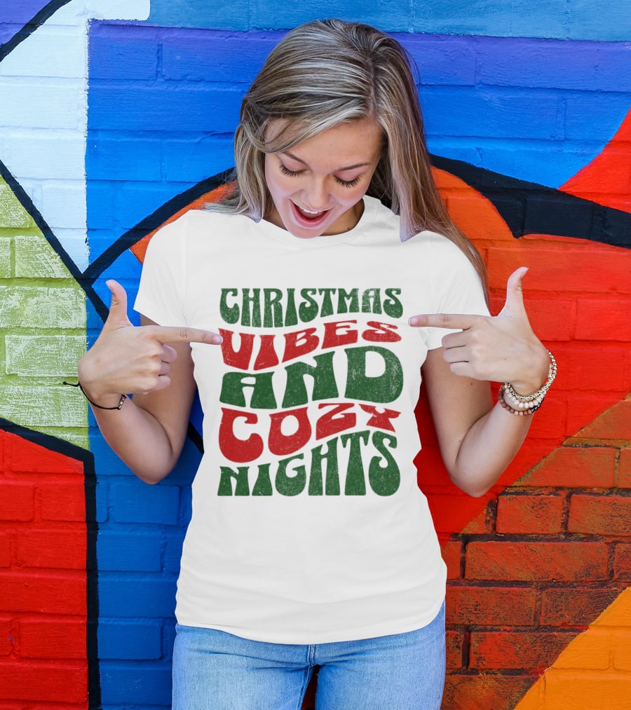Christmas Vibes And Cozy Nights T-Shirt