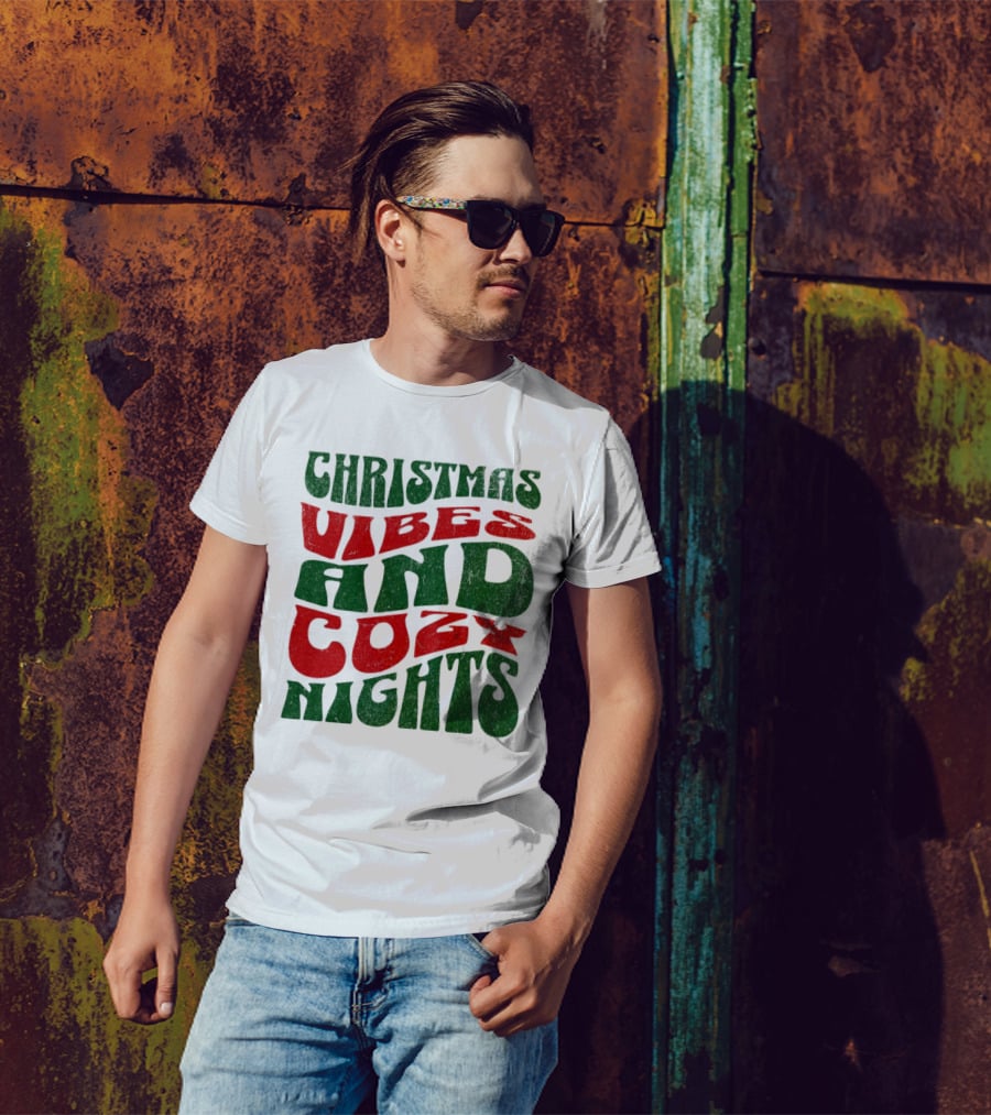Christmas Vibes And Cozy Nights T-Shirt