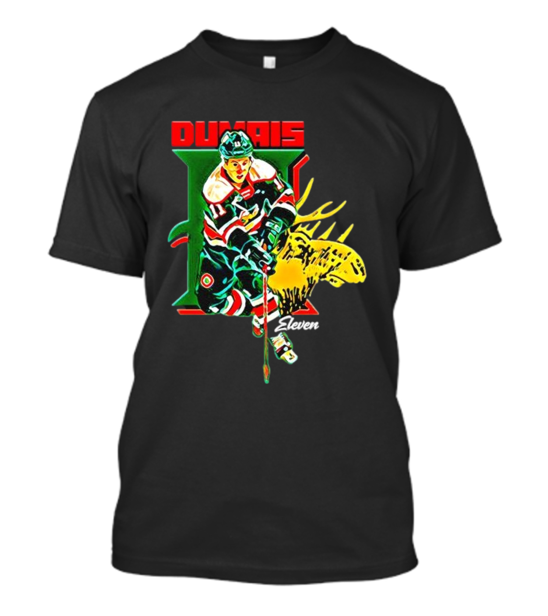 Dumais Eleven Halifax Mooseheads Hockey Player Image T-Shirt