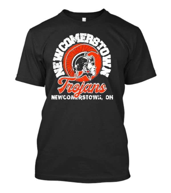 Newcomerstown Trojans Newcomerstown OH Helmet Emblem T-Shirt