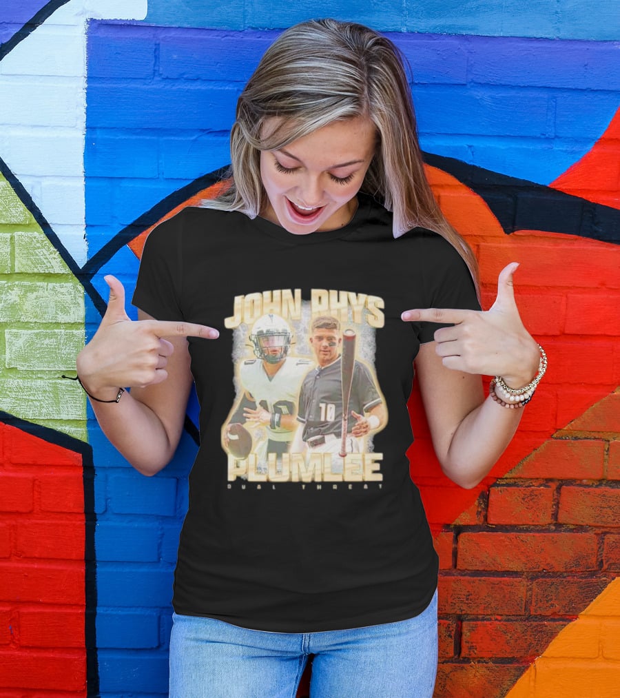 John Rhys Plumlee Dual Threat Collage T-Shirt
