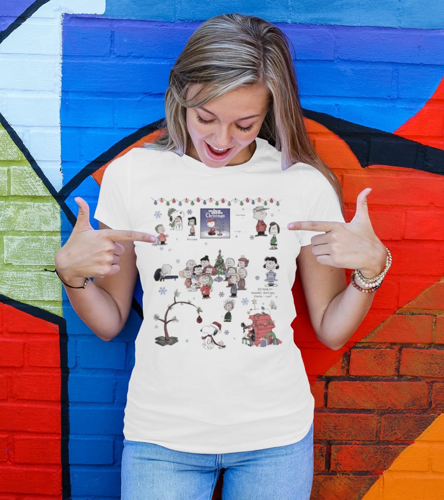 A Charlie Brown Christmas Snoopy And Peanuts Holiday T-Shirt