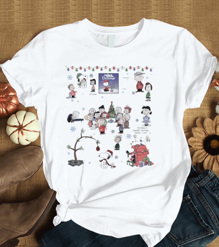 A Charlie Brown Christmas Snoopy And Peanuts Holiday T-Shirt