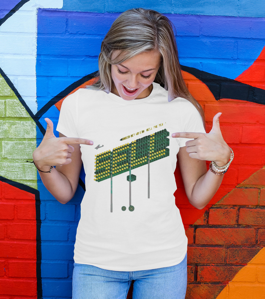 Doris Get Ur Kid Sell The Team Baseball Scoreboard T-Shirt