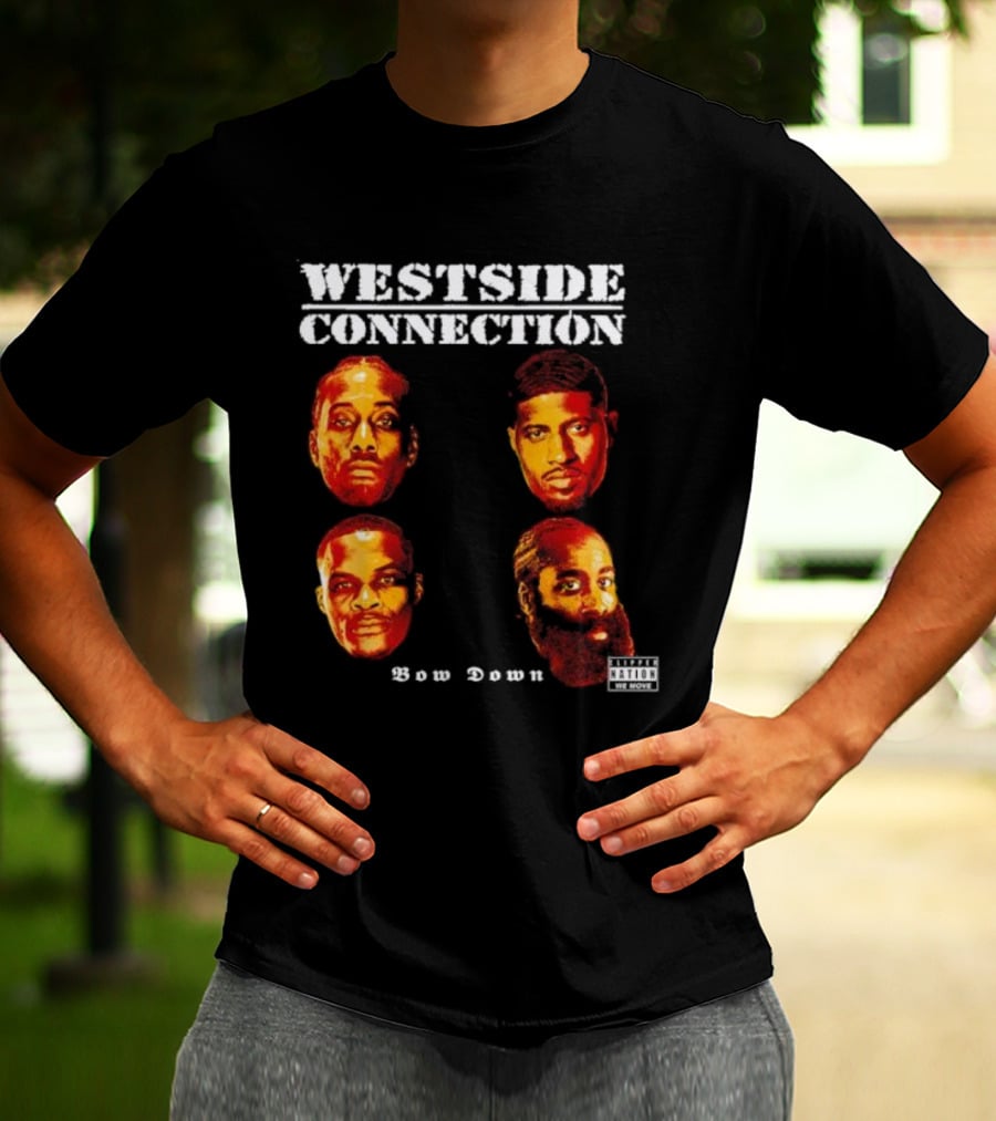Westside Connection Bow Down Album Cover Featuring Faces T-Shirt
