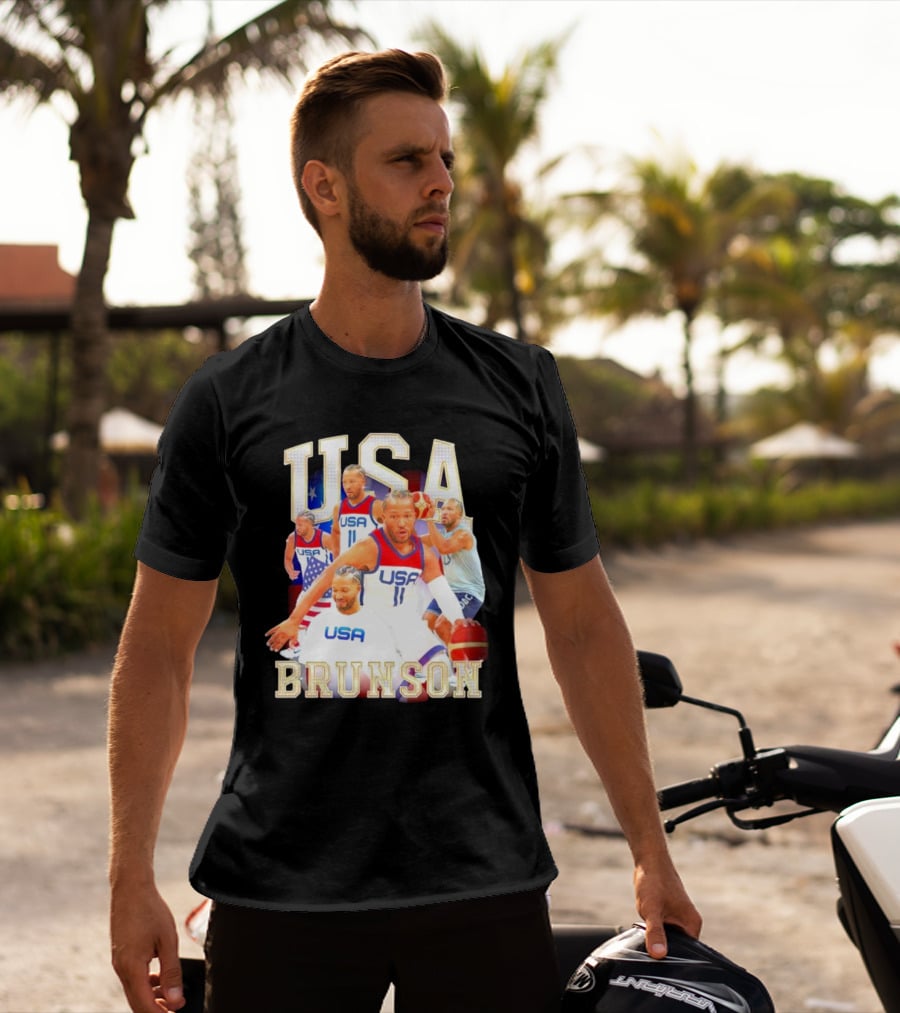 USA Brunson Basketball FIBA T-Shirt