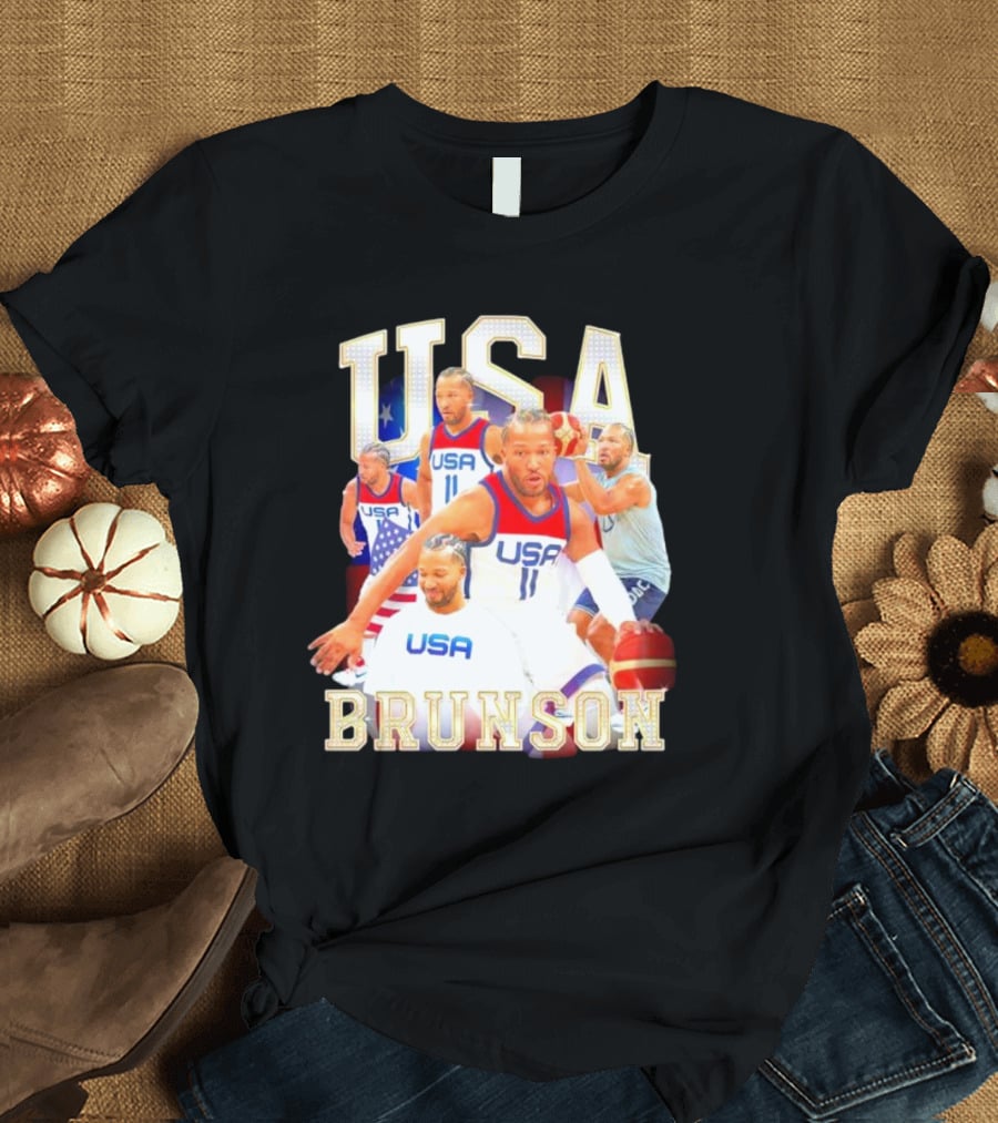 USA Brunson Basketball FIBA T-Shirt