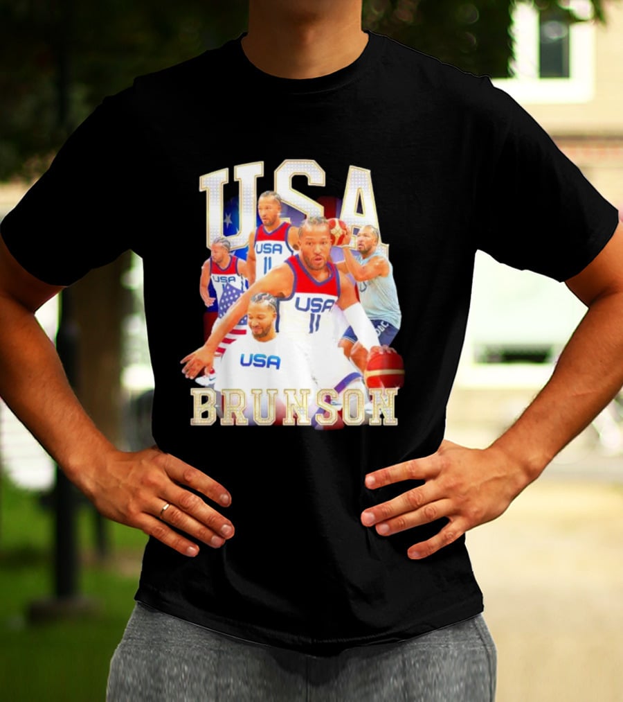 USA Brunson Basketball FIBA T-Shirt