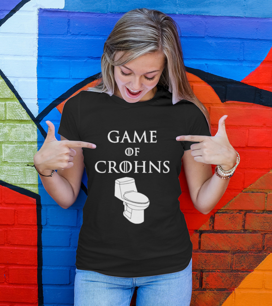 Game Of Crohns Toilet Throne T-Shirt