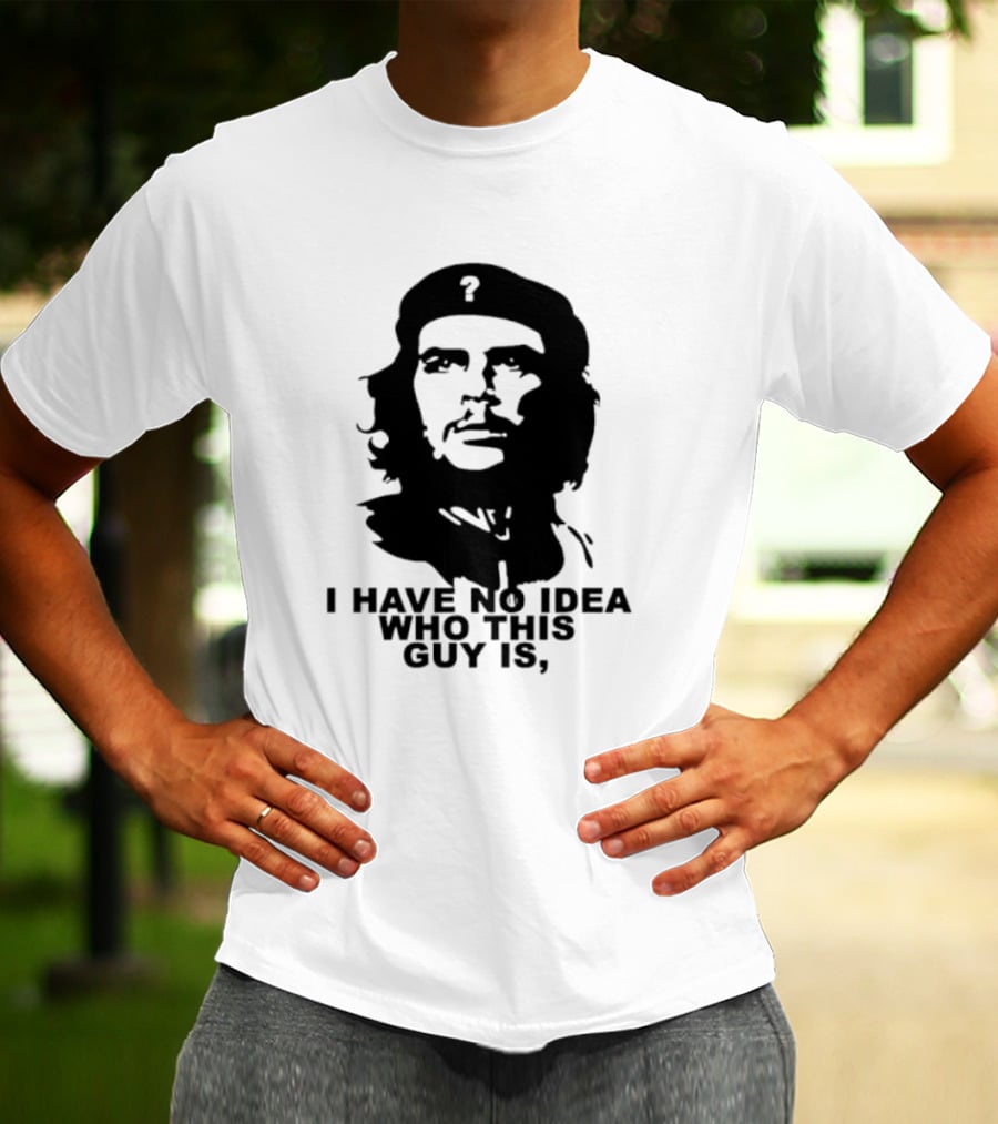 I Have No Idea Who This Guy Is Mysterious Icon Question Mark Hat T-Shirt