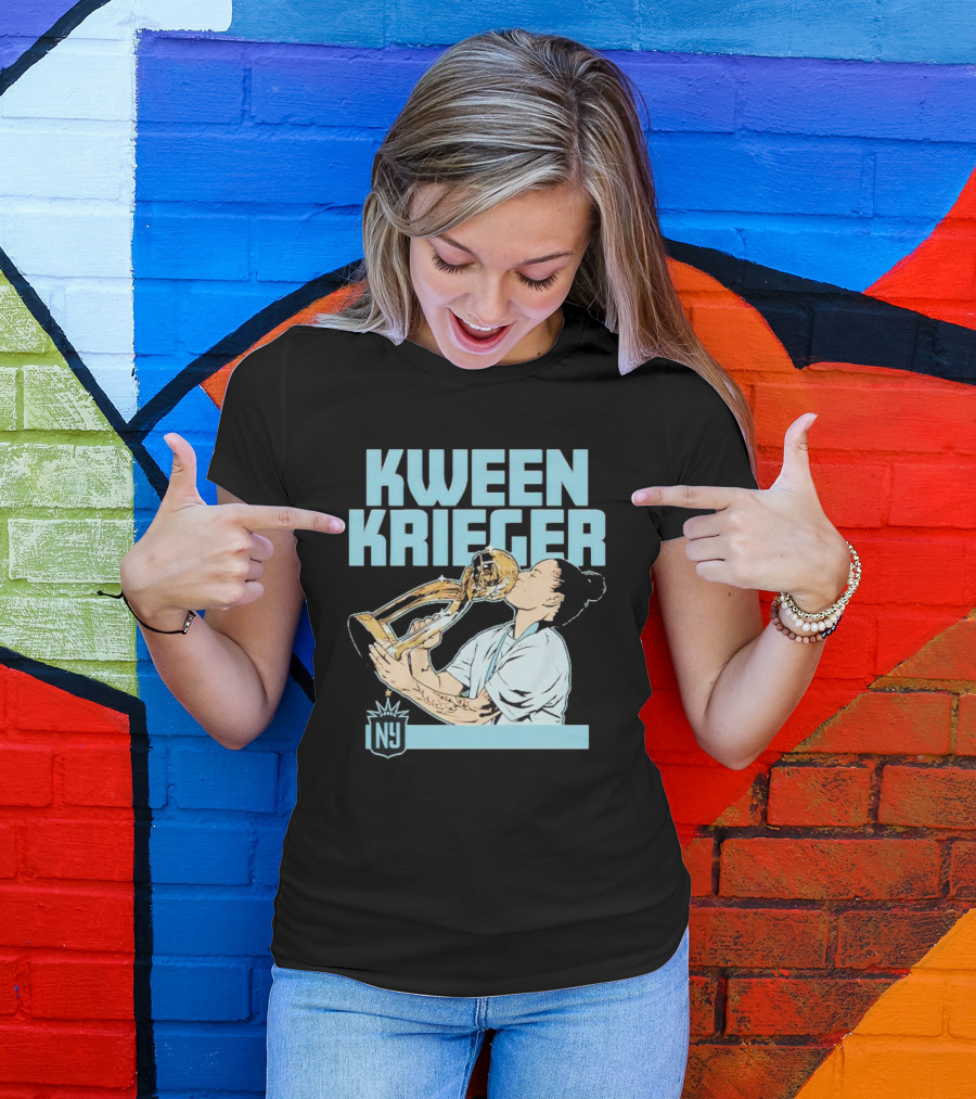NY GOTHAM FC Kween Krieger Trophy Moment T-Shirt