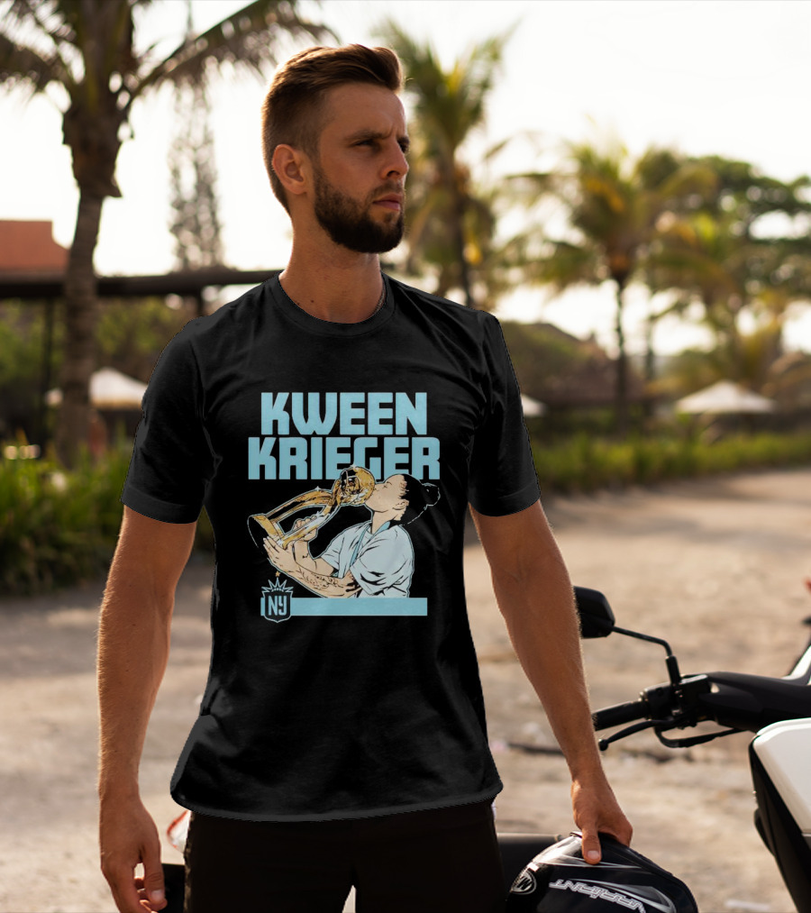 NY GOTHAM FC Kween Krieger Trophy Moment T-Shirt