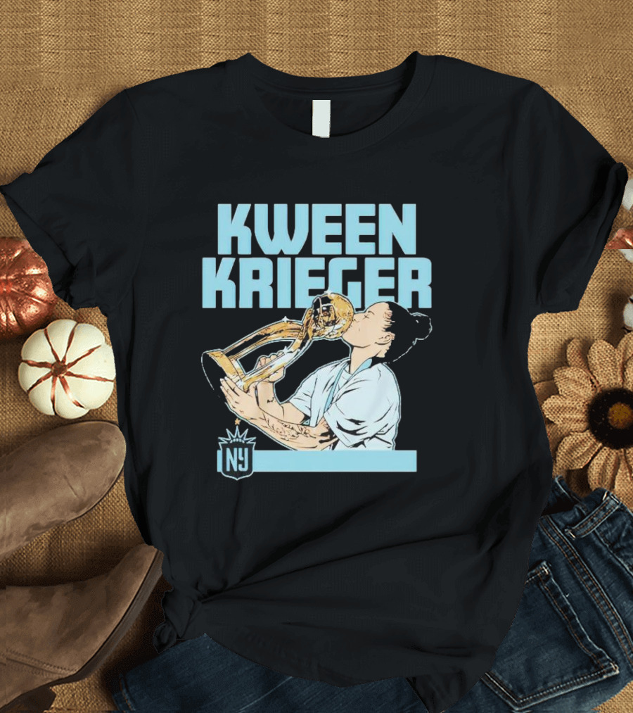 NY GOTHAM FC Kween Krieger Trophy Moment T-Shirt