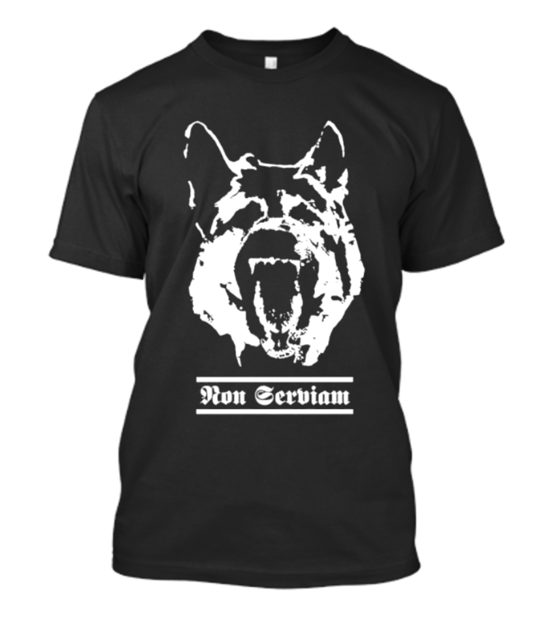 Non Serviam Rabid Dog T-Shirt