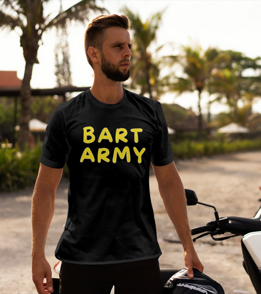 Bart Army Bart Simpson T-Shirt