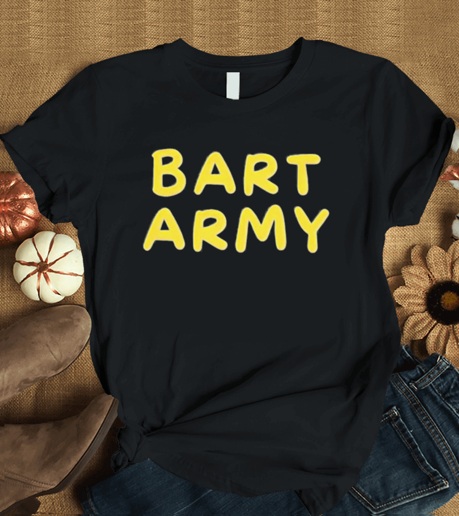 Bart Army Bart Simpson T-Shirt