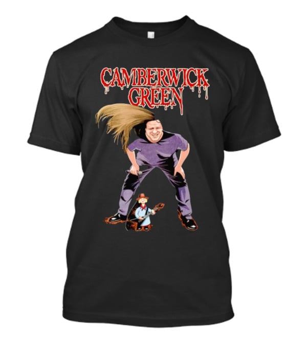 Camberwick Green Heavy Metal Vibe With Animated Figure T-Shirt