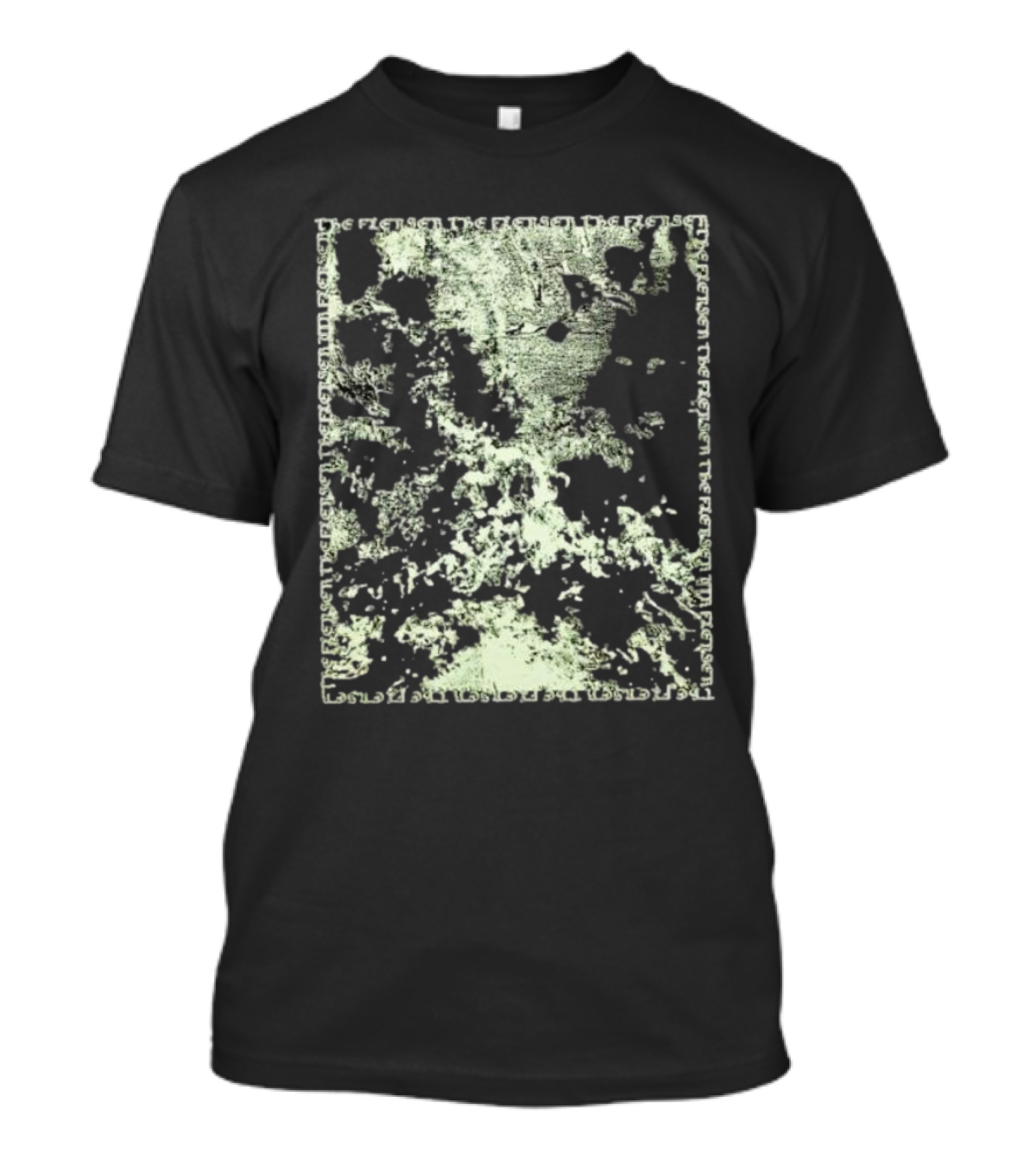 The Flenser Gross Realm Abstract Texture T-Shirt