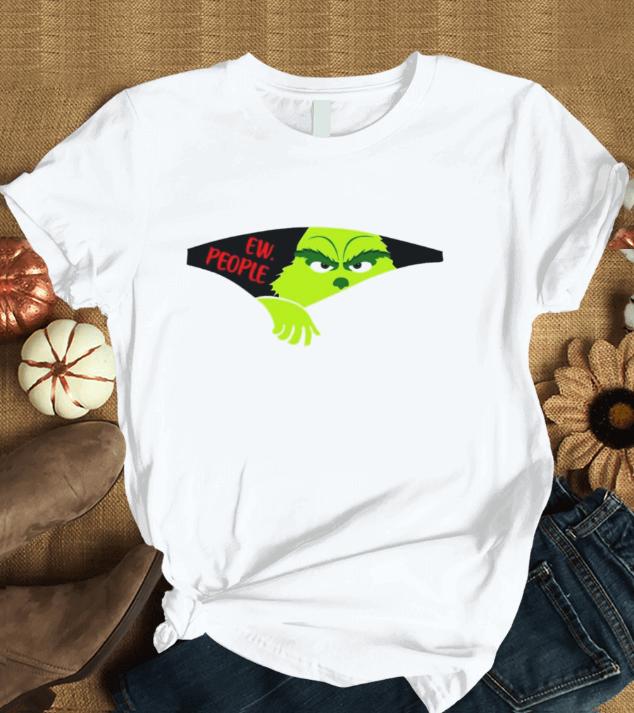 Grich EW People Christmas Green Character T-Shirt