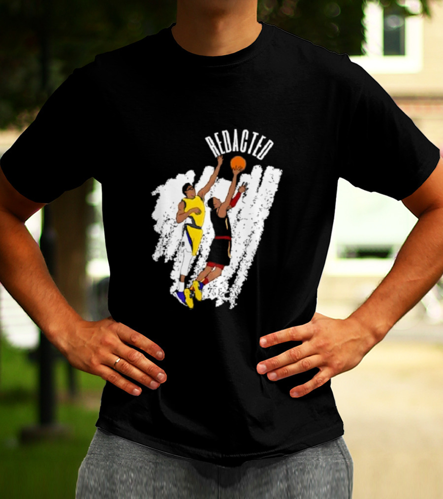 REDACTED Basketball Dunk T-Shirt