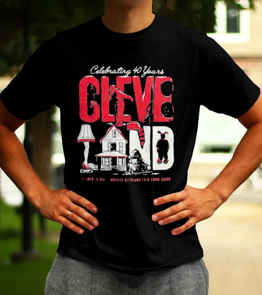 Celebrating 40 Years Cleveland Greater Cleveland Film Commission T-Shirt