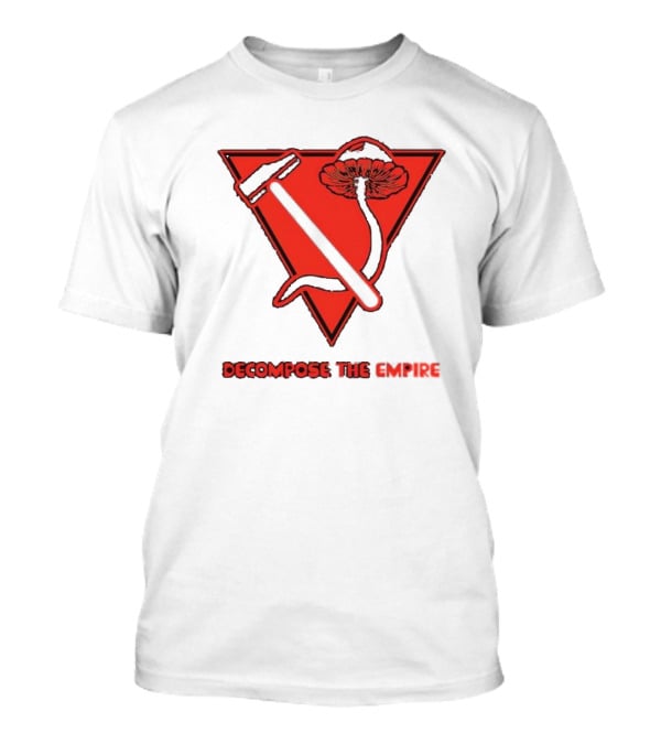 Decompose The Empire Mushroom Hammer Triangle T-Shirt