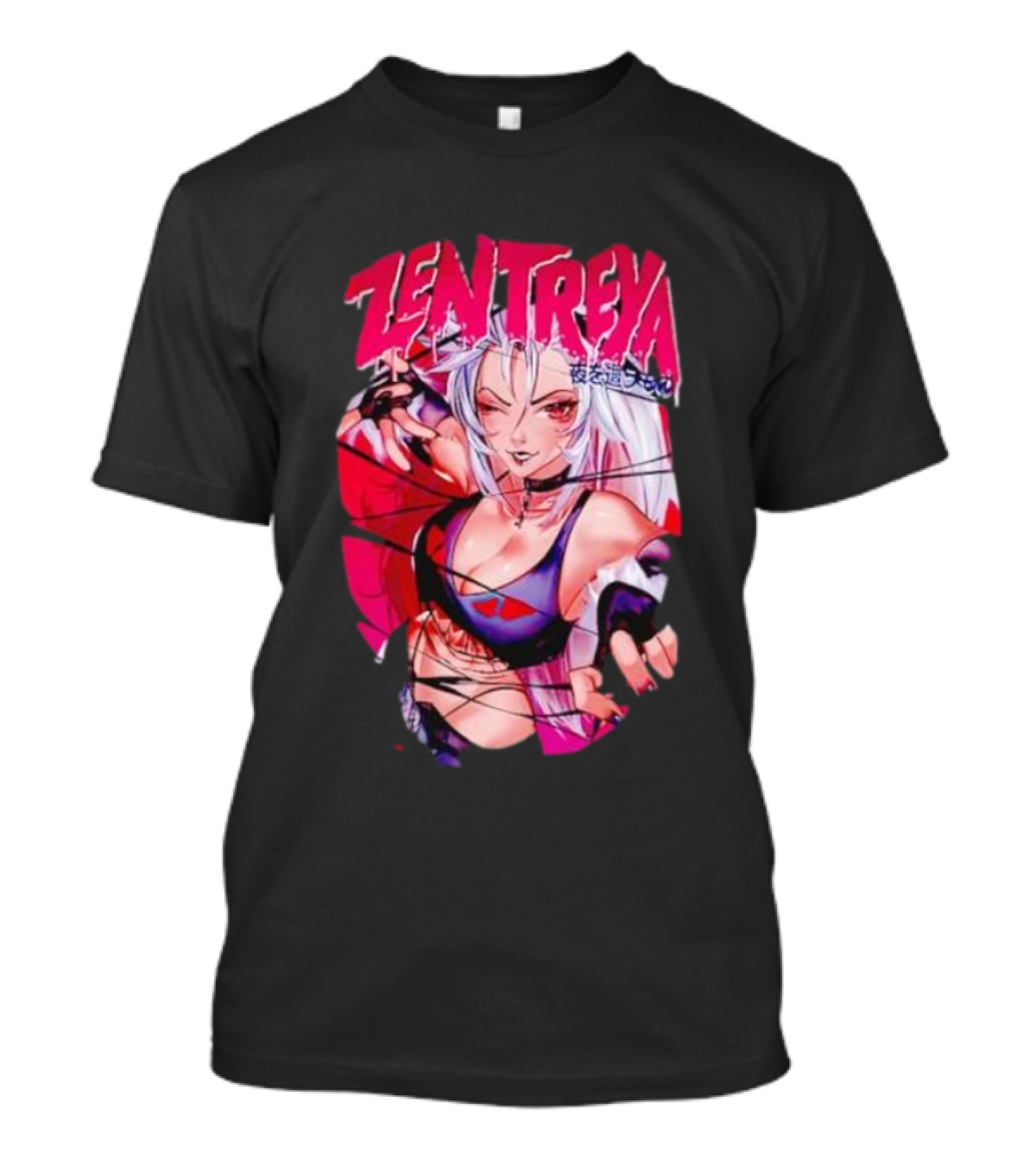 Zentreya Anime Character Halloween Wolf Treya T-Shirt